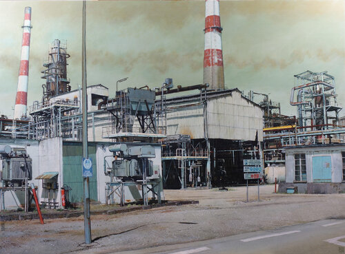 Raffinerie Section Brute di Claude Delamarre, Pittura in vendita su Singulart