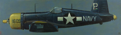 F4U - Corsair von Claude Delamarre, Malerei kaufen auf Singulart