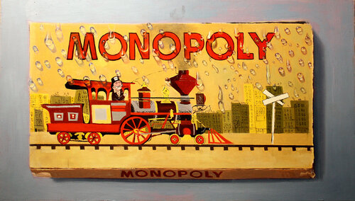 Make it Rain von Dennis Crayon, Malerei kaufen auf Singulart