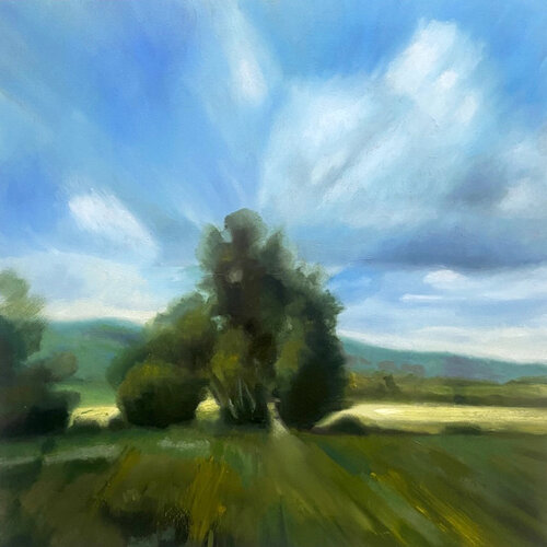 Edge of a Golden Field Dennis Crayon