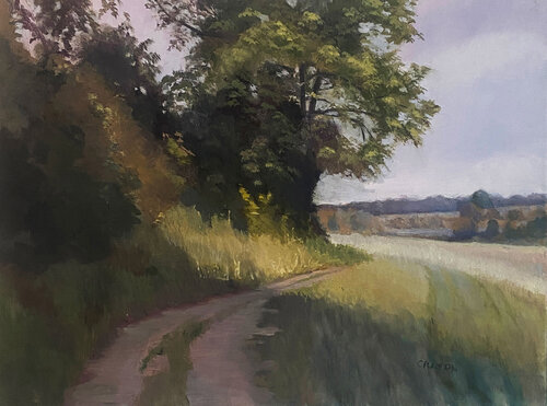 Access Road von Dennis Crayon, Malerei kaufen auf Singulart