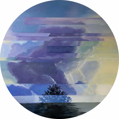 Clouds van Dennis Crayon, Schilderij te koop op Singulart