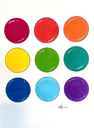 Balance by Laura Thomas, 紙面作品 for Sale on Singulart