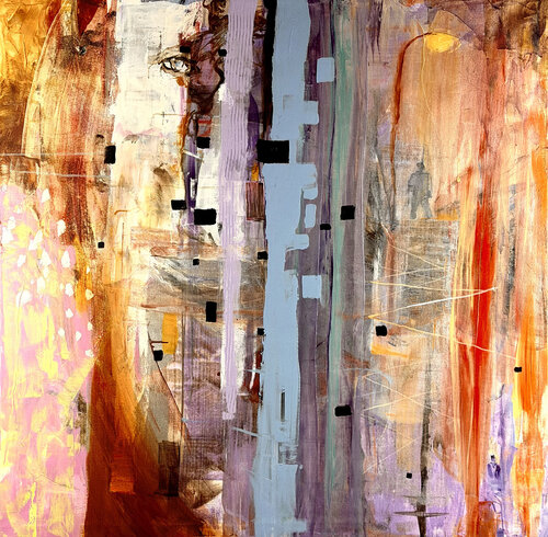 THE VEIL di James Griffin, Pittura in vendita su Singulart