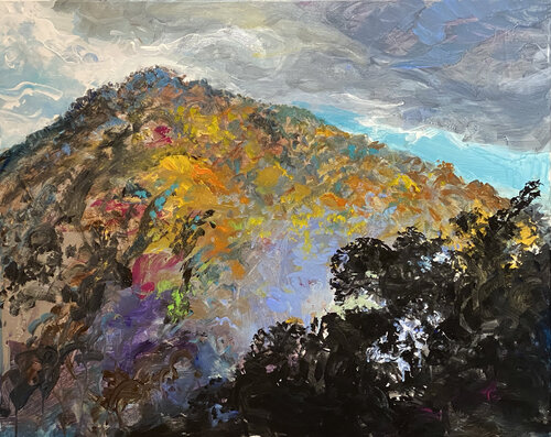 THE ANCIENT ONE di James Griffin, Pittura in vendita su Singulart