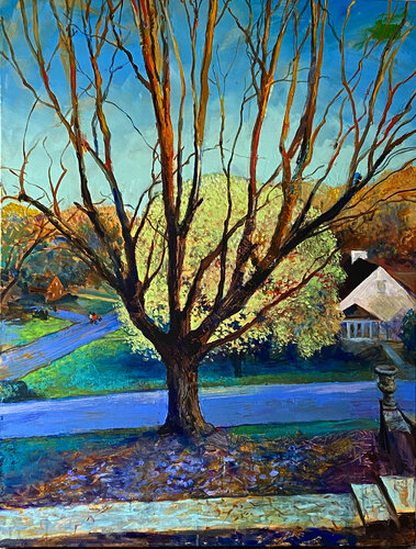 EVENING IN SPRING von James Griffin, Malerei kaufen auf Singulart