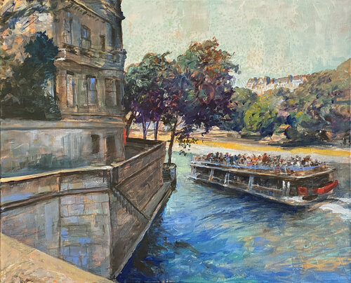 ISLE DE CITÉ de James Griffin, Pintura a la venta en Singulart