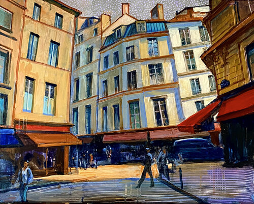 MORNING IN PARIS by James Griffin, Painting for Sale on Singulart