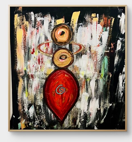 Portal de Sangre y fuego di Vivian Fusco, Pittura in vendita su Singulart