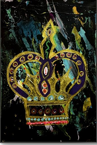 The crown by Vivian Fusco, Painting for Sale on Singulart
