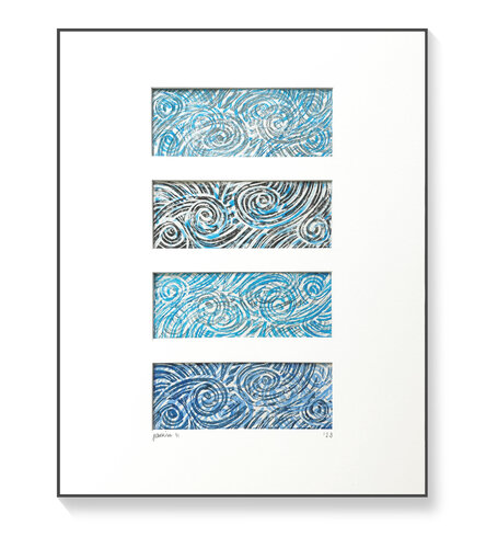 Windwirbel di Jeannine Meyer, Opera su carta in vendita su Singulart