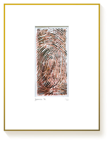 Fingerprint di Jeannine Meyer, Opera su carta in vendita su Singulart