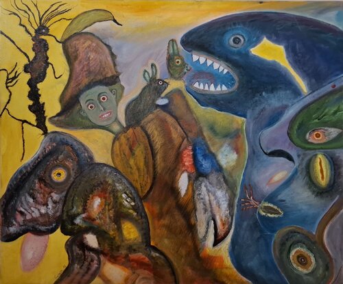 "Tripadvisor" di Roberto Costantini, Pittura in vendita su Singulart