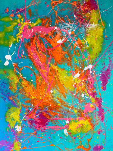 Worldlove by Zwahlen Leonard, 회화 for Sale on Singulart