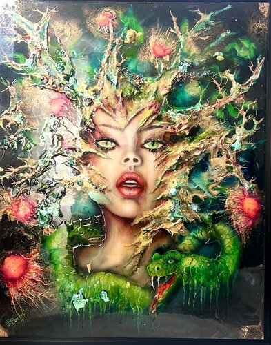 MEDUSA von BRIGITTE BRESSON, Malerei kaufen auf Singulart