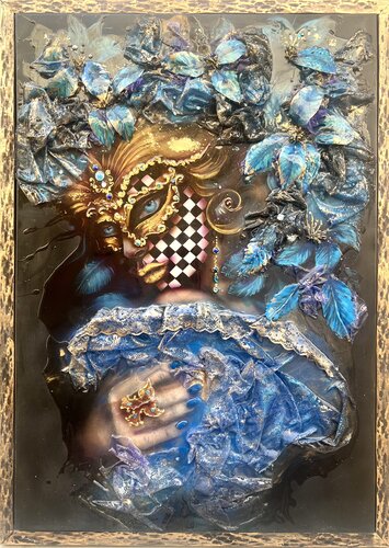 LE DAMIER van BRIGITTE BRESSON, Schilderij te koop op Singulart