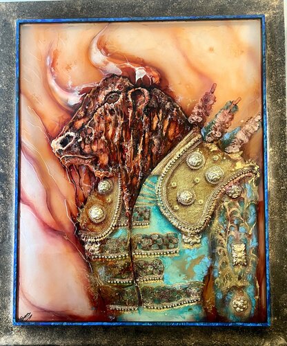 L’HABIT DE LUMIÈRE by BRIGITTE BRESSON, 회화 for Sale on Singulart