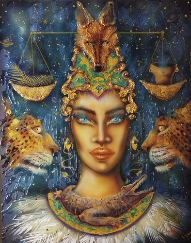 MAAT di BRIGITTE BRESSON, Pittura in vendita su Singulart