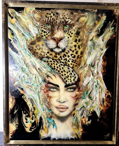 AMAZON by BRIGITTE BRESSON, Painting for Sale on Singulart