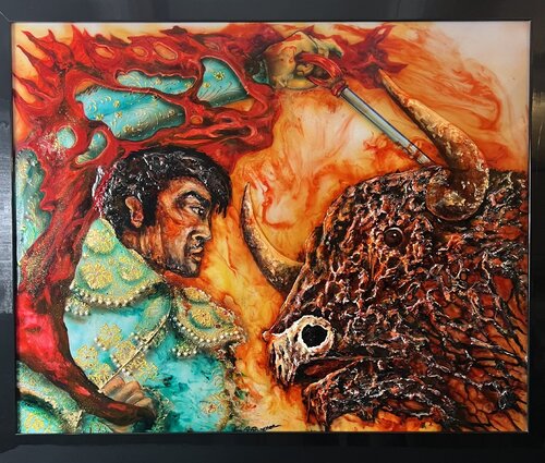 MATAMORT by BRIGITTE BRESSON, Painting for Sale on Singulart