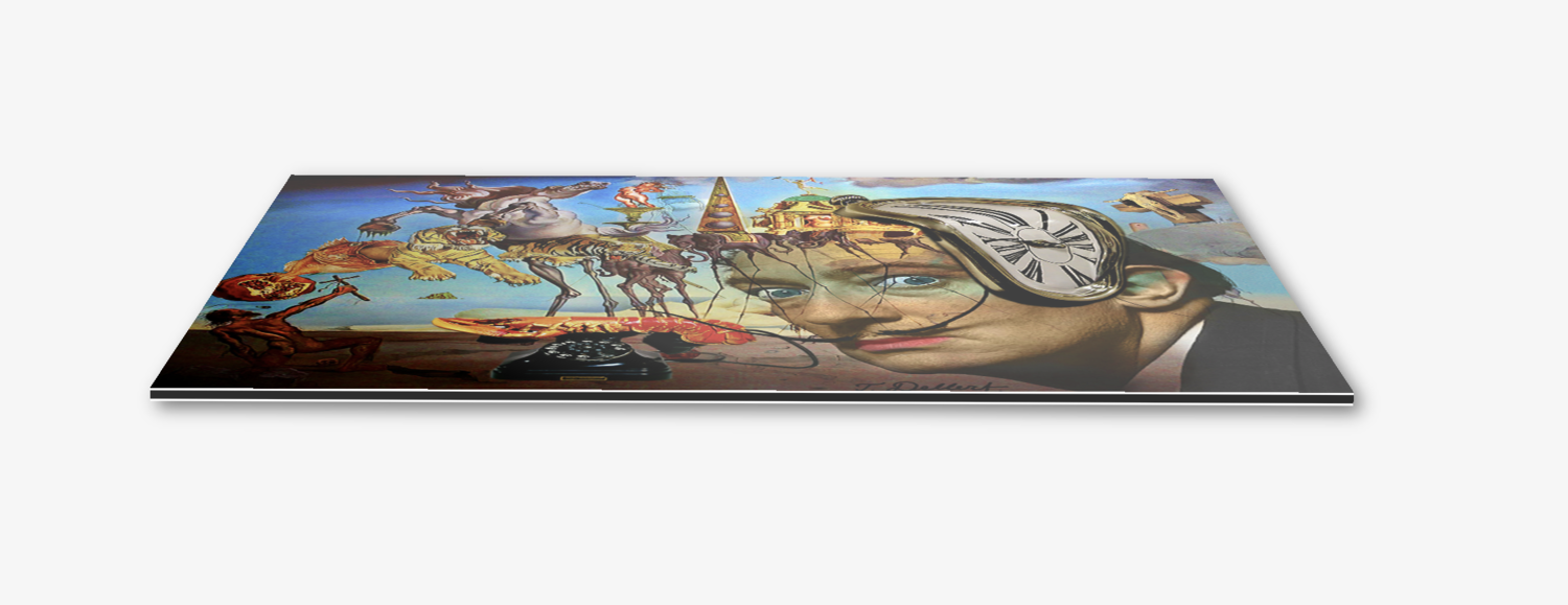 SALVADOR DALI an artist out of time - Thomas Dellert - Giclée print on Paper