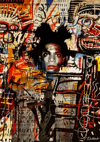 JEAN MICHEL BASQUIAT par Thomas Dellert, Édition en vente sur Singulart