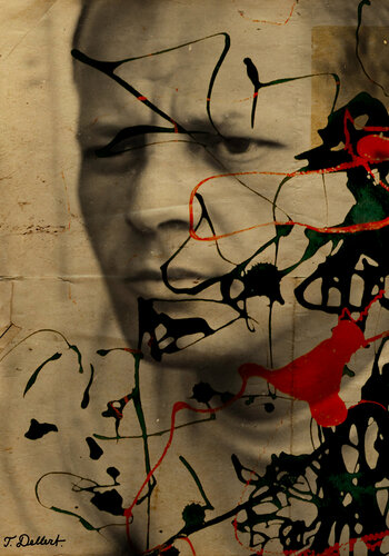 JACKSON POLLOCK par Thomas Dellert, Édition en vente sur Singulart