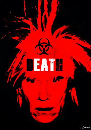 ANDY WARHOL.  Eat Death de Thomas Dellert, Impresión a la venta en Singulart