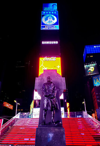 Time Square NY par Thomas Dellert, Édition en vente sur Singulart