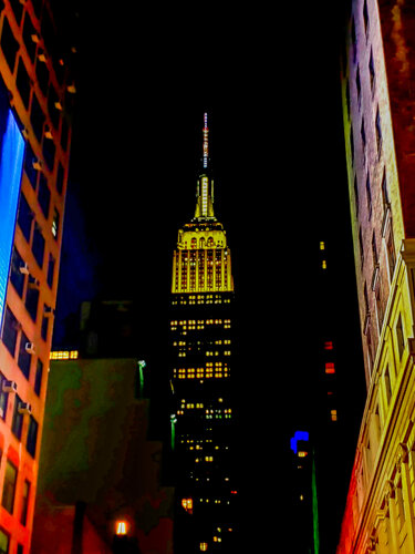 Manhattan Hotel  light par Thomas Dellert, Édition en vente sur Singulart