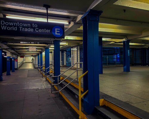 World Trade Center station empty Thomas Dellert