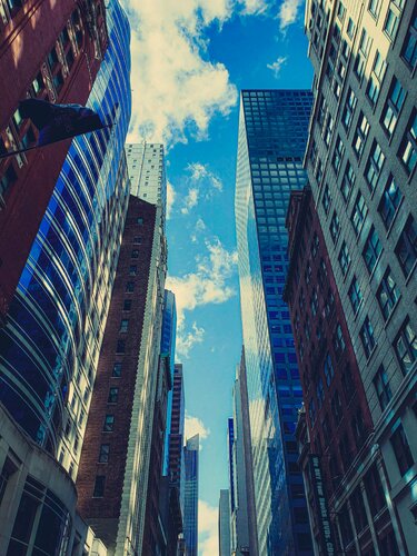Manhattan canyon of Steel par Thomas Dellert, Édition en vente sur Singulart