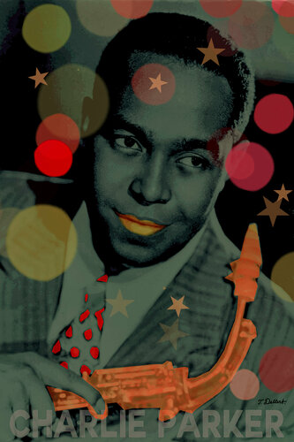 CHARLIE PARKER.  Jazz legand di Thomas Dellert, Stampa in vendita su Singulart