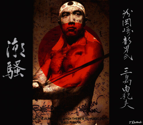 YUKIO MISHIMA  Poetic Samurai di Thomas Dellert, Stampa in vendita su Singulart