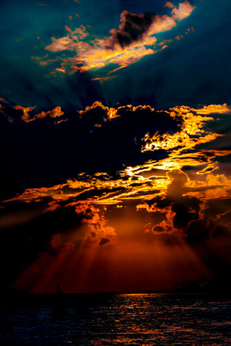Venice Golden Sky von Thomas Dellert, Fotografie kaufen auf Singulart