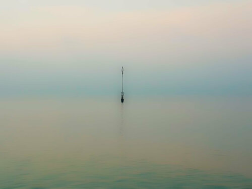 Venice Mist over sea Thomas Dellert