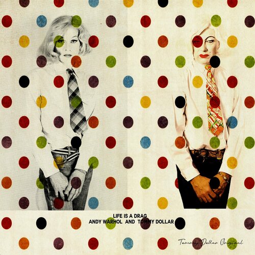 Drella & Dollar  in Drag par Thomas Dellert, Photographie en vente sur Singulart