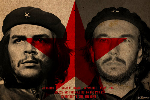 Art in Revolution     ( Che Guevara and Thomas Dellert as Che ) par Thomas Dellert, Photographie en vente sur Singulart