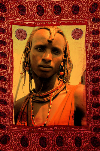 African Maasai Boy par Thomas Dellert, Photographie en vente sur Singulart