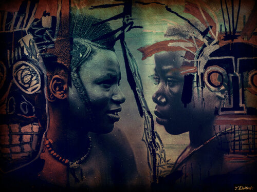 African Faces. par Thomas Dellert, Photographie en vente sur Singulart