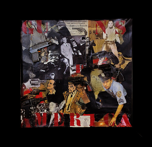 American Guns par Thomas Dellert, Peinture en vente sur Singulart