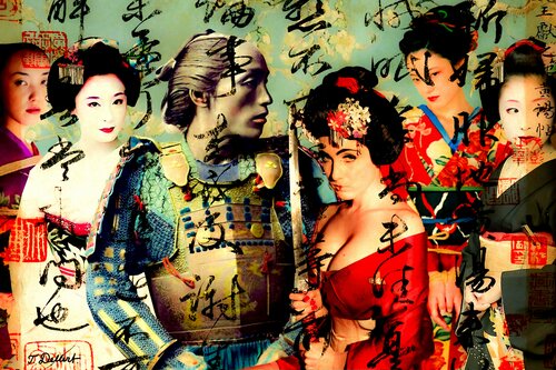 Samurais and Geishas di Thomas Dellert, Fotografia in vendita su Singulart