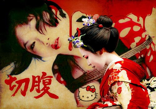 Geishas now and then di Thomas Dellert, Fotografia in vendita su Singulart
