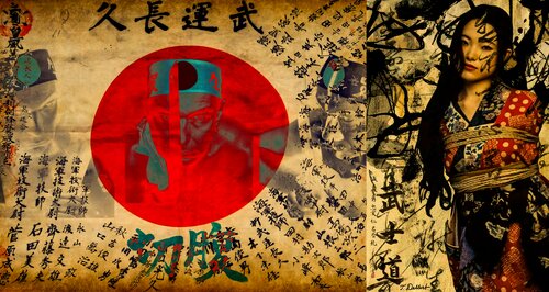 Japanese Bondage Flag di Thomas Dellert, Fotografia in vendita su Singulart