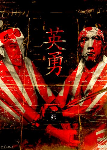 Kamikaze Artists. Mishima and Thomas Dellert di Thomas Dellert, Fotografia in vendita su Singulart