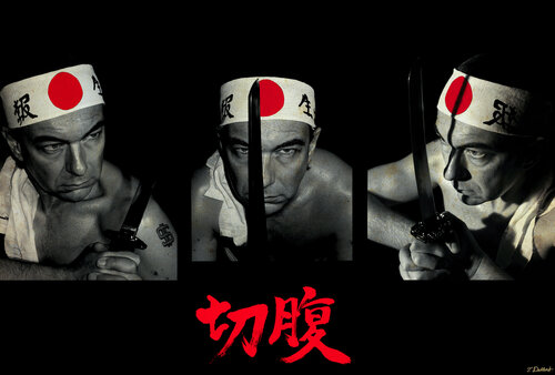 Samurai Artist. The artist Thomas Dellert as Mishima di Thomas Dellert, Fotografia in vendita su Singulart
