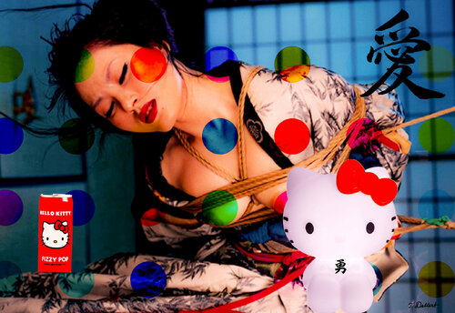 Kitty Pop Geisha par Thomas Dellert, Photographie en vente sur Singulart