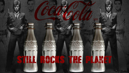 David Bowie and Andy Warhol Loved COKE di Thomas Dellert, Fotografia in vendita su Singulart