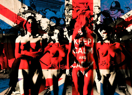 Be naked and Keep Calm par Thomas Dellert, Photographie en vente sur Singulart