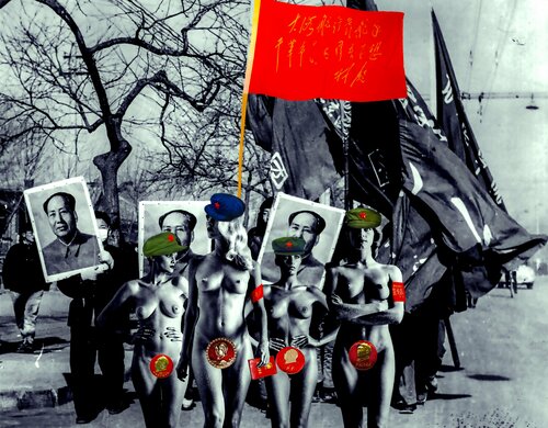 Naked in the land of Mao de Thomas Dellert, Fotografía a la venta en Singulart